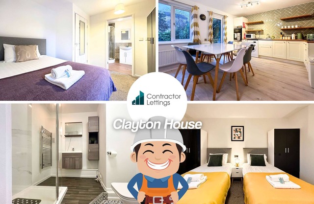 Deals 6BR House Contractor & Group Stay | Clayton
