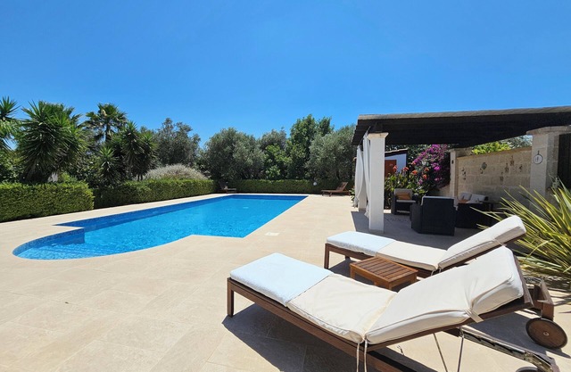 Delightful villa with private pool in landscaped gardens.