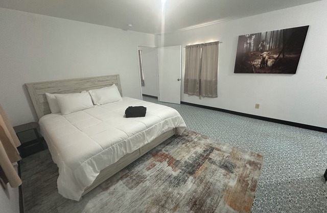 Deluxe 1-bedroom double room in roadside motel Copperhill with WiFi, AC