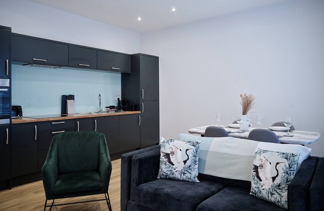 Deluxe two bedroom apartment. Newly renovated.