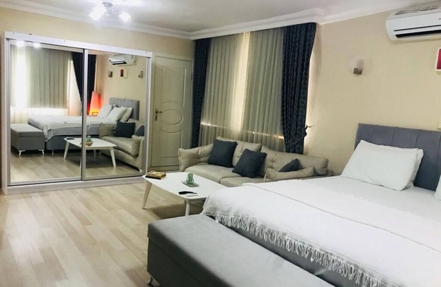 Denize 120 metre, 2 dakikalık yürüyüş mesafesinde.