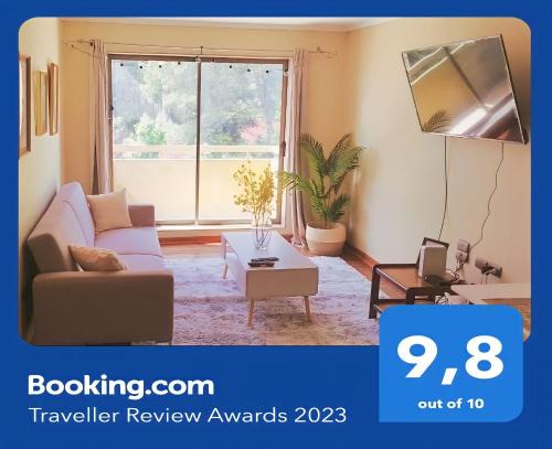 Departamento Central Concepción - 2 Dormitorios - 1 Baño - 1 Est - Mejor Evaluado en Chile 2023-2025 - Excelente calefacción, frescura y aislación de ruido - Incluye Consola de Juegos Retro - Te ayudo con panoramas