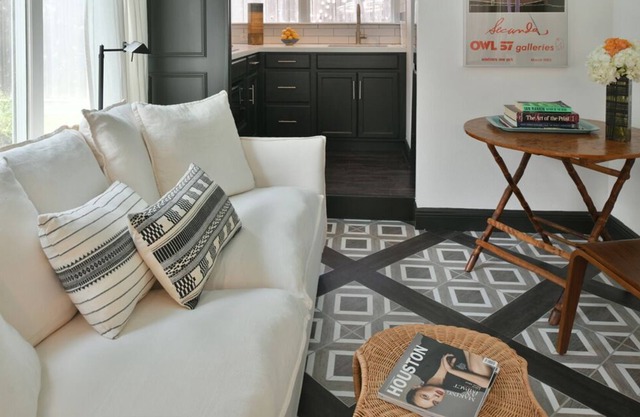 Designer Cabana in Houston's Stylish Montrose Neighborhood