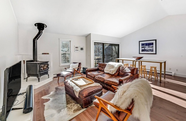 Designer vacation rental - mountain view, wood stove, washer/dryer, full kitchen