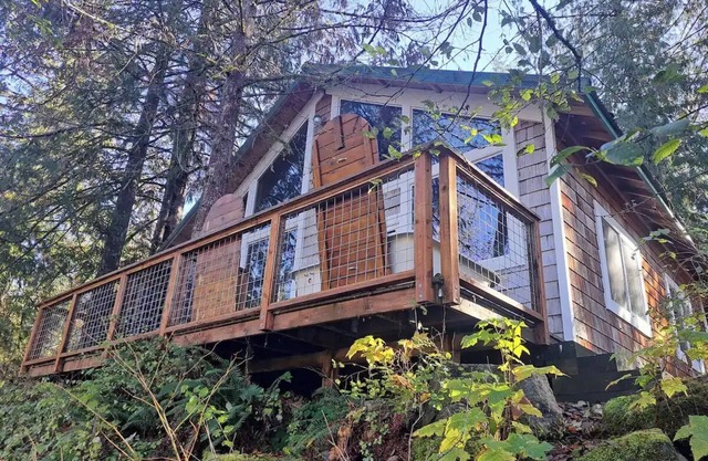 Destination Mt Rainier, a Rustic Cabin on the Tilton River in Morton, WA