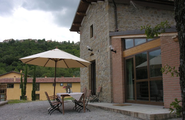 Detached rustico on a beautiful country estate with pool and tennis court