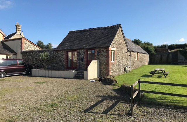 Detached stone Barn Conversion in a Peaceful AONB in North Devon