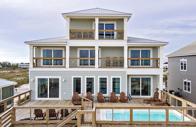 Dolo Beach House 10 bedrooms Private Gulf Front Pool by Prickett Properties
