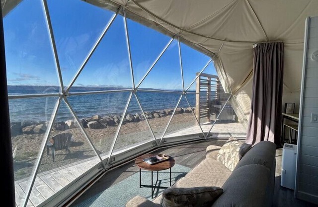 Dome 1 · Luxury Lakeside Dome Experience With Hot Tub