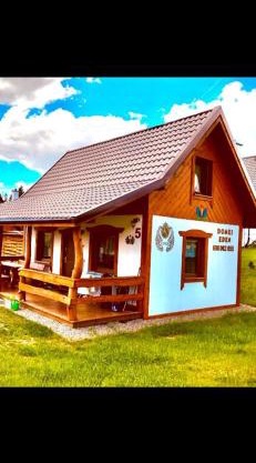 Domek Eden 1 Kaszuby balia sauna alpaki mini zoo