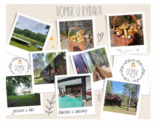 Domek u Rybaka na Mazurach z basenem