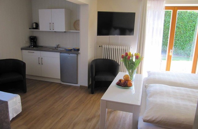 Double room with kitchenette and sofa bed