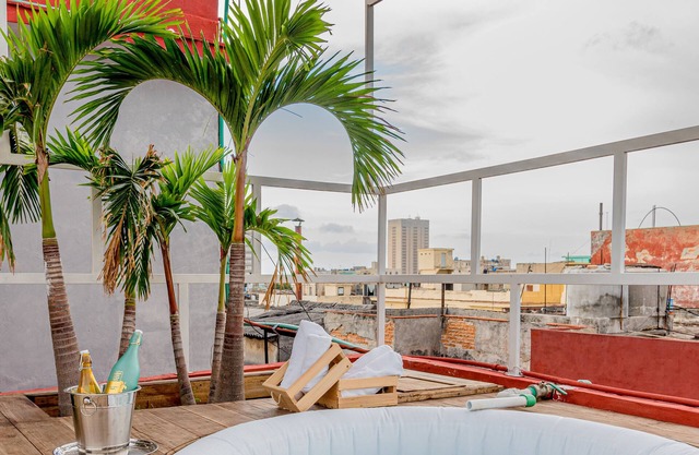 DownTown Havana. Terrace-Jacuzzi-Views