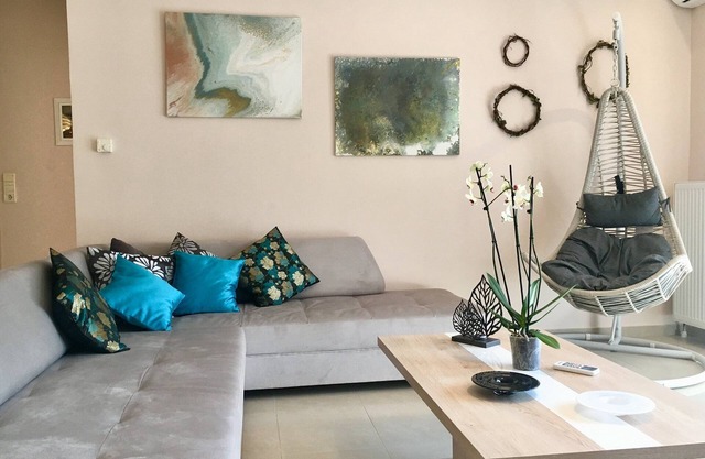 Dream Home is a new, independent modern apartment 250 m from the the beach