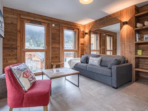 Duplex centre Chamonix pour 6 avec balcon et garage - FR-1-343-248