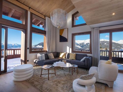 Duplex spacieux à Courchevel 1650 - 8 personnes, 3 chambres, proche télécabine - FR-1-563-134