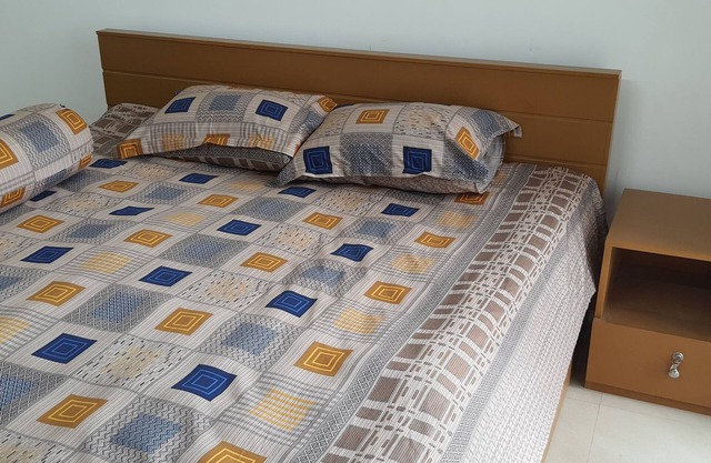 Dwelling Furnished Flat 2-Bedroom Apartment at Uttara with Wifi, AC,