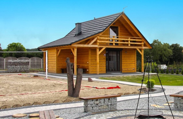 eco-friendly house by Goszcza lake