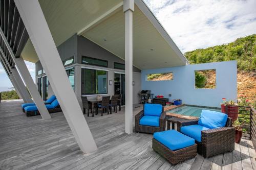 Eco Haute - Romantic Luxury Villa St John USVI Ocean Views Private Pool