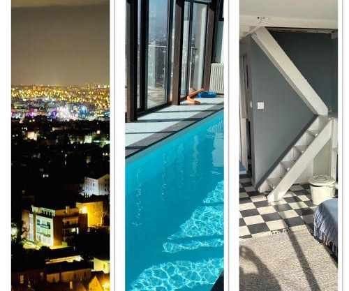 ECO STUDIOS mezzanine wifi piscine stationnement gratuit terrasse dans jardin
