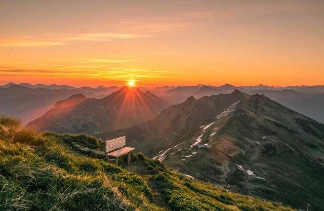 Einzelzimmer mit Balkon - Aparthotel Garni Schönblick