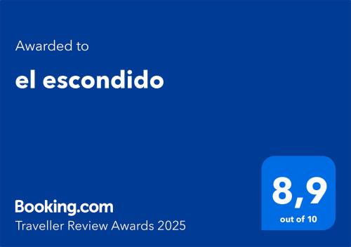 el escondido