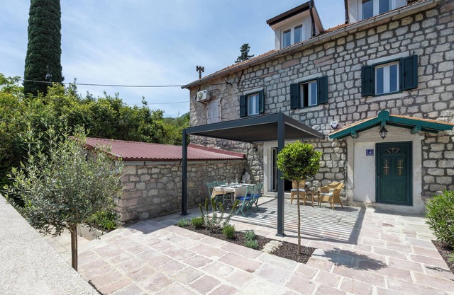 Elegant Stone House by the Sea on the Stunning UNESCO-Listed Bay of Kotor