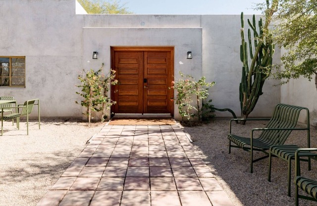 Encanto Saguaro by LuxeKey | Chic Adobe Home on Private Land