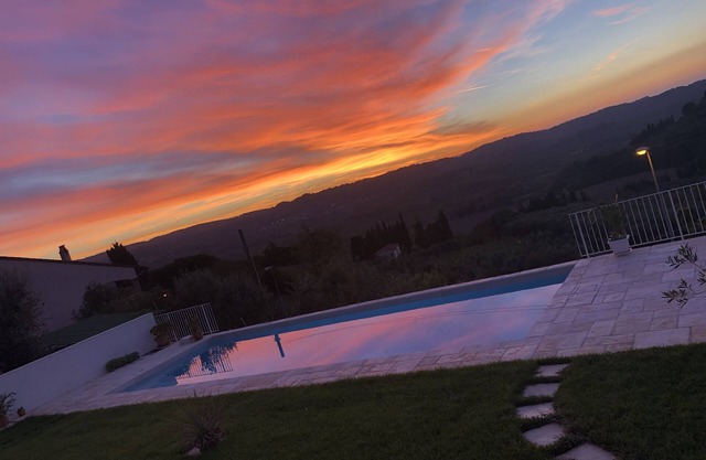 Enjoy breathtaking view and sunsets from the Swimming pool - Casa Magnolia SOLE