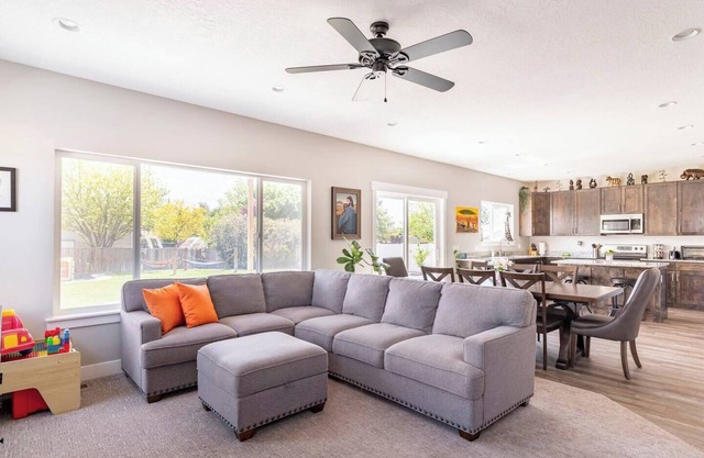 Epic Backyard w/Pickleball, Playground, Hammocks, & Mountain Views