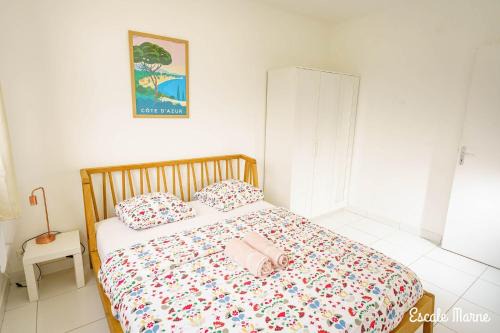 Escale-marne fr - 101 - Free Parking - Free Luggage Storage - Metro 8 Eiffel Tower - All equipped - Linen Included - Washing Machine - Luxury Eve Sleep Mattress 160X200