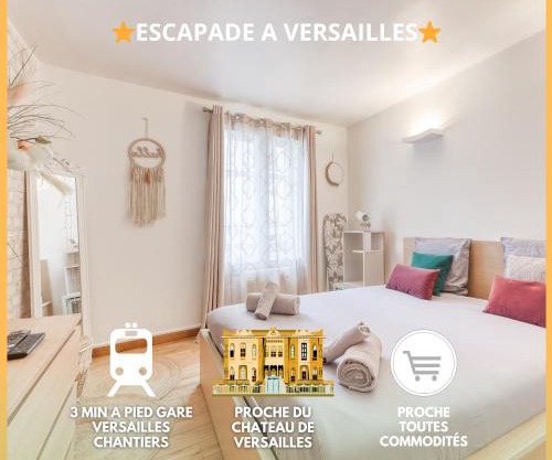 Escapade à Versailles - 3 min de Versailles Chantiers
