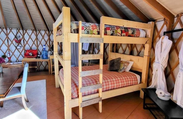 Escape the ordinary with a stay in our charming yurt