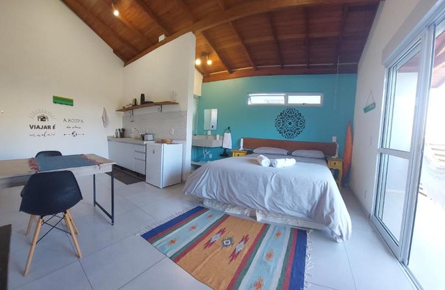 Estúdio Mar do Campeche com garagem