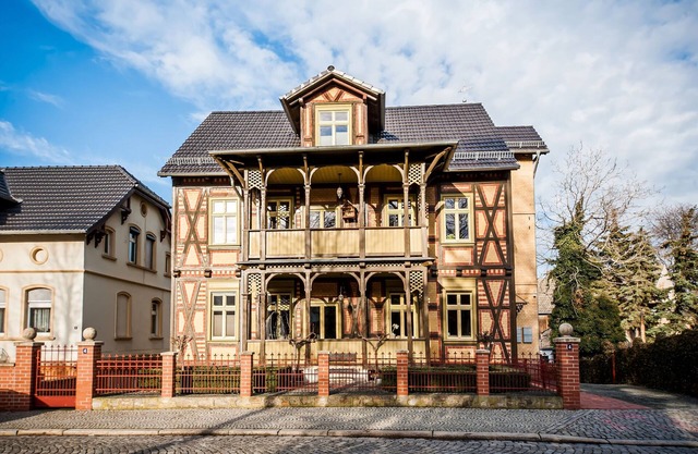 Exclusive flat in Gernrode/Harz with a covered balcony