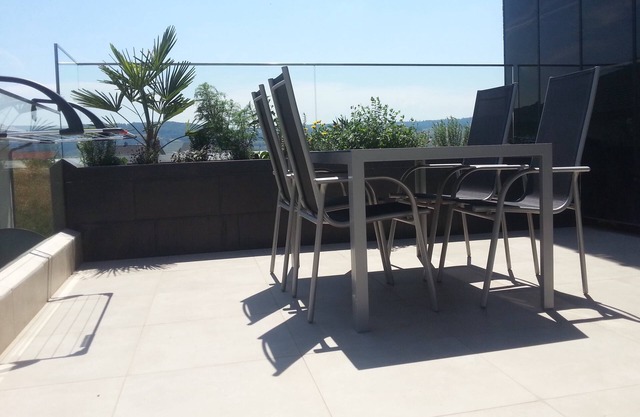 exclusive new building in 2019 on Lake Constance, very private in the countryside, cool in summer