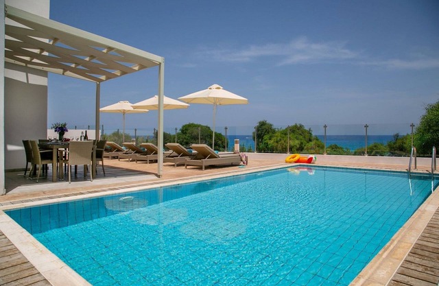 Exquisite Protaras Villa | Villa Bulat | 4 Bedrooms | Beachfront | Amazing Sea.