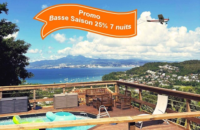 F3 Family or Friends - Swimming pool, Sea view & Quiet - Anse à l'Âne (Trois-Îlets)
