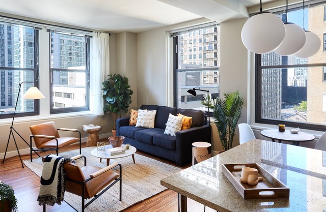 Fabulous Corner 2 Bedroom in the Loop | Roof Deck