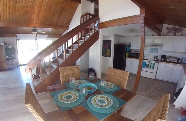 Fabulous Rustic Chalet Beach House Across the Street From Beach on Grand Turk
