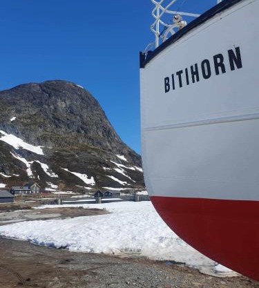Fagerstrand, storhytte ved Bygdin i Jotunheimen