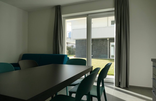 Family apartment on the ground floor