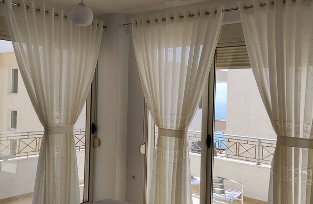 Family apartment with all necessary things. Only 150 m from the beach.