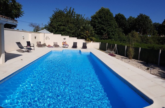 Family Home in the Charente Region with private heated pool
