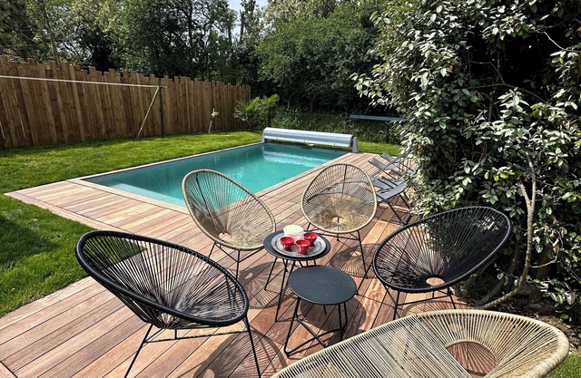Family house/HEATED-SECURED SWIMMING POOL/near La Baule/Guérande/10p