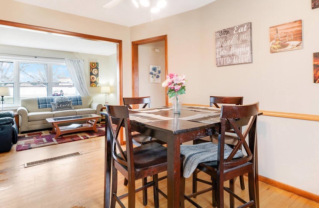 Family, Play or Work-Friendly Stay + Fenced-Yard & Free-parking!!