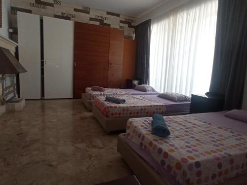 Family room with 4 single bed-no kitchen