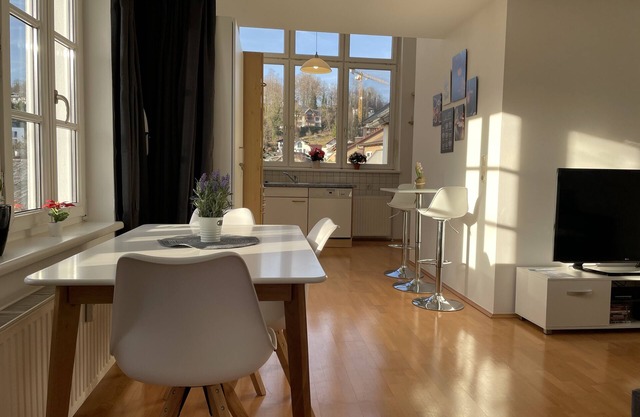 Fantastic, new holiday apartment in a top location with parking space.