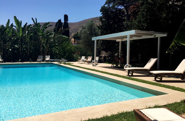 Fantastic pool surrounded by a 10,000 square meters of private garden