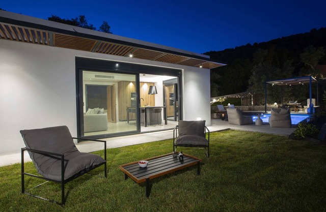 Faos Villa three built in a privileged natural environment